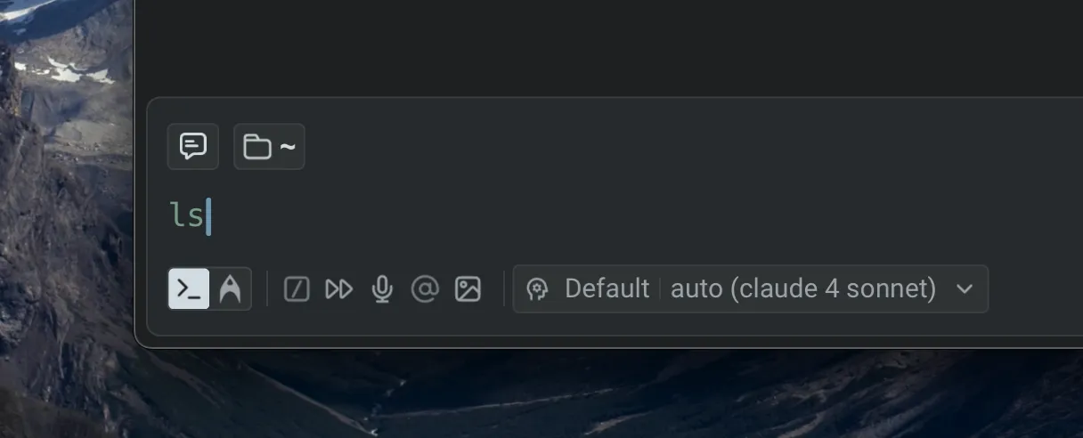 Universal Input with auto-detection off in Terminal Mode.